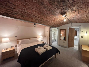 The Engine House at Dixons Chimney near Carlisle Castle unique historic apartment with 65 inch Sky Glass and private parking